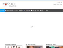 Tablet Screenshot of galilmc.com